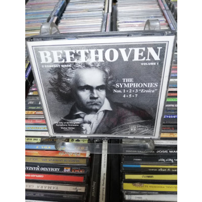 ImagenCD X 3 BEETHOVEN - THE SYMPHONIES # 1-2-3 EROICA-4-5-7 VOL. 1