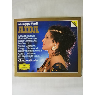 ImagenCD X 3 GIUSEPPE VERDI: AIDA - CLAUDIO ABBADO CORO E ORCHESTRA DEL TEATRO ALLA SCALA