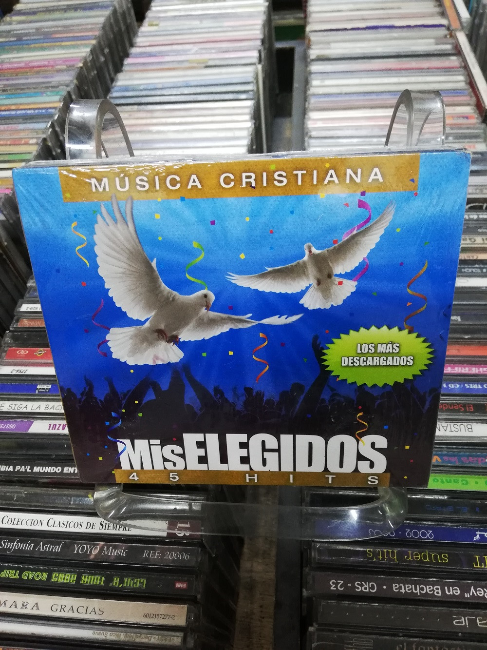 Imagen CD X  3 MIS ELEGIDOS - 45 HITS DE MÚSICA CRISTIANA