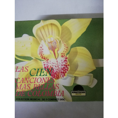 ImagenCD X 5 LAS CIEN CANCIONES MAS BELLAS DE COLOMBIA - ARTISTAS VARIOS