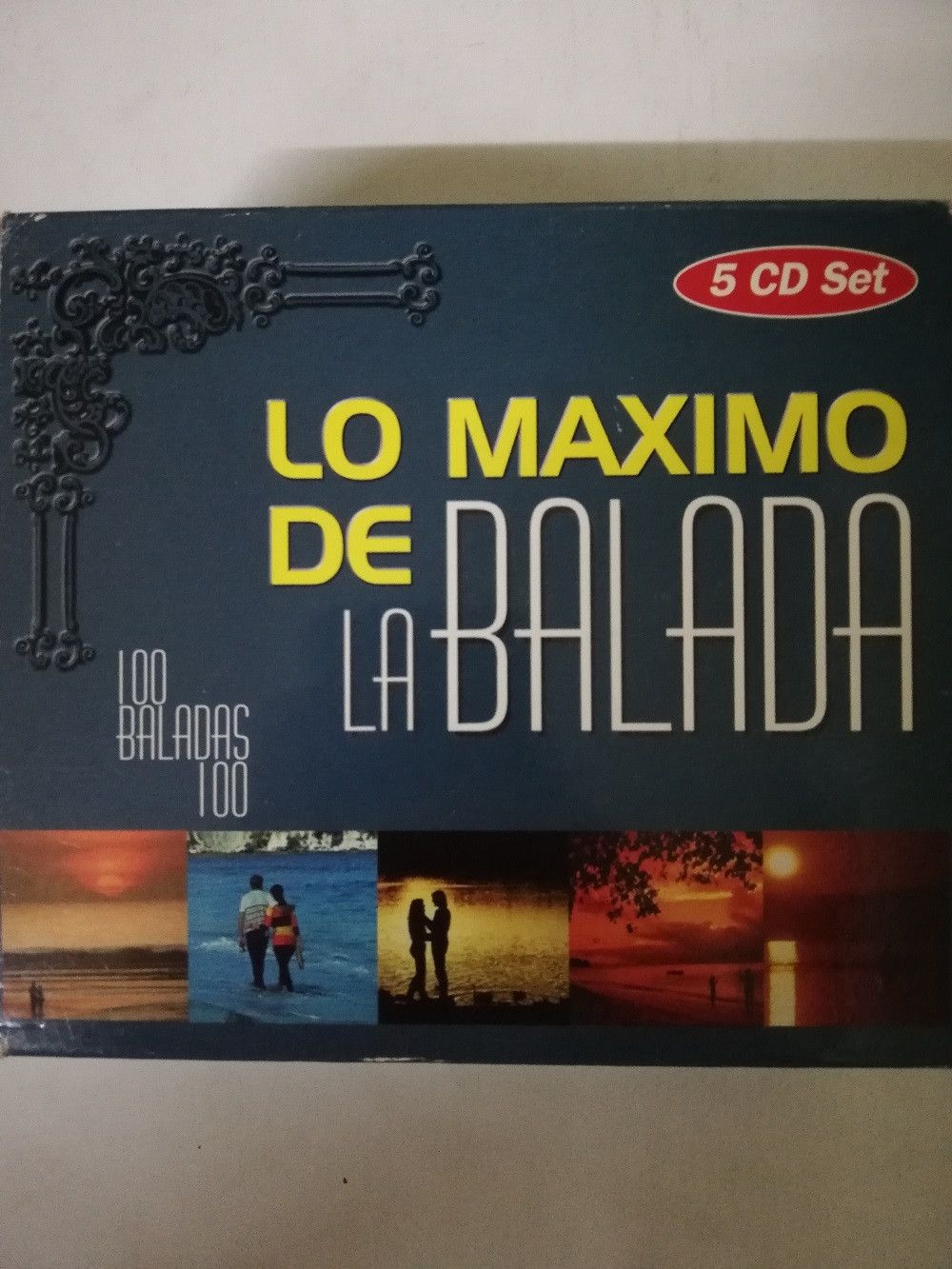 Imagen CD X 5 LO MÁXIMO DE LA BALADA - ARTISTAS VARIOS