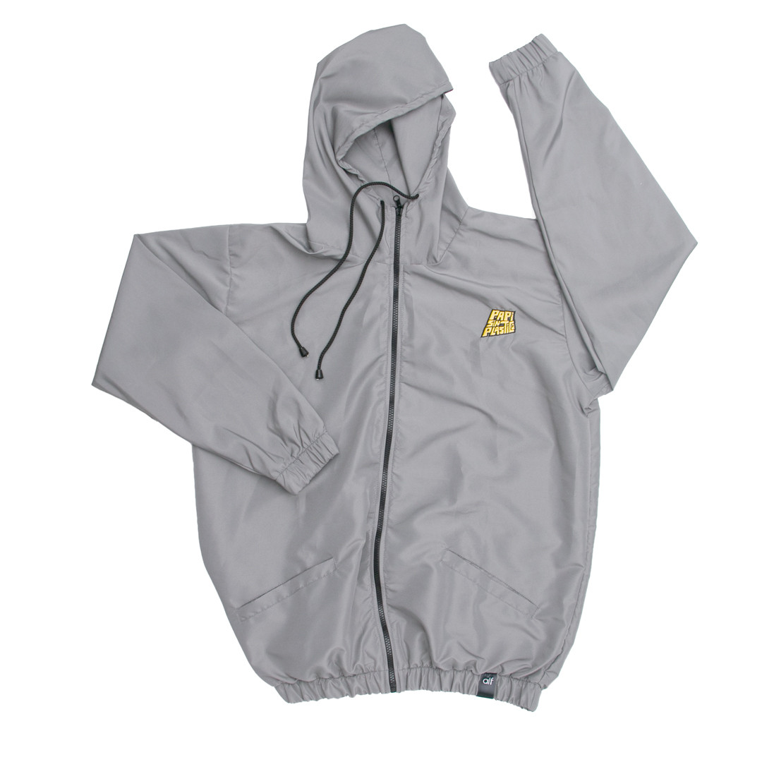 Imagen Chaqueta Semi Impermeable Over Size Gris Tortuga 3