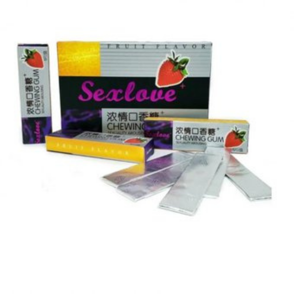 Chicles Sex Love Estimulante Sexual Potenciador Sexual Femenino