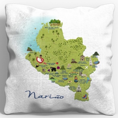 ImagenCojín Mapa Nariño