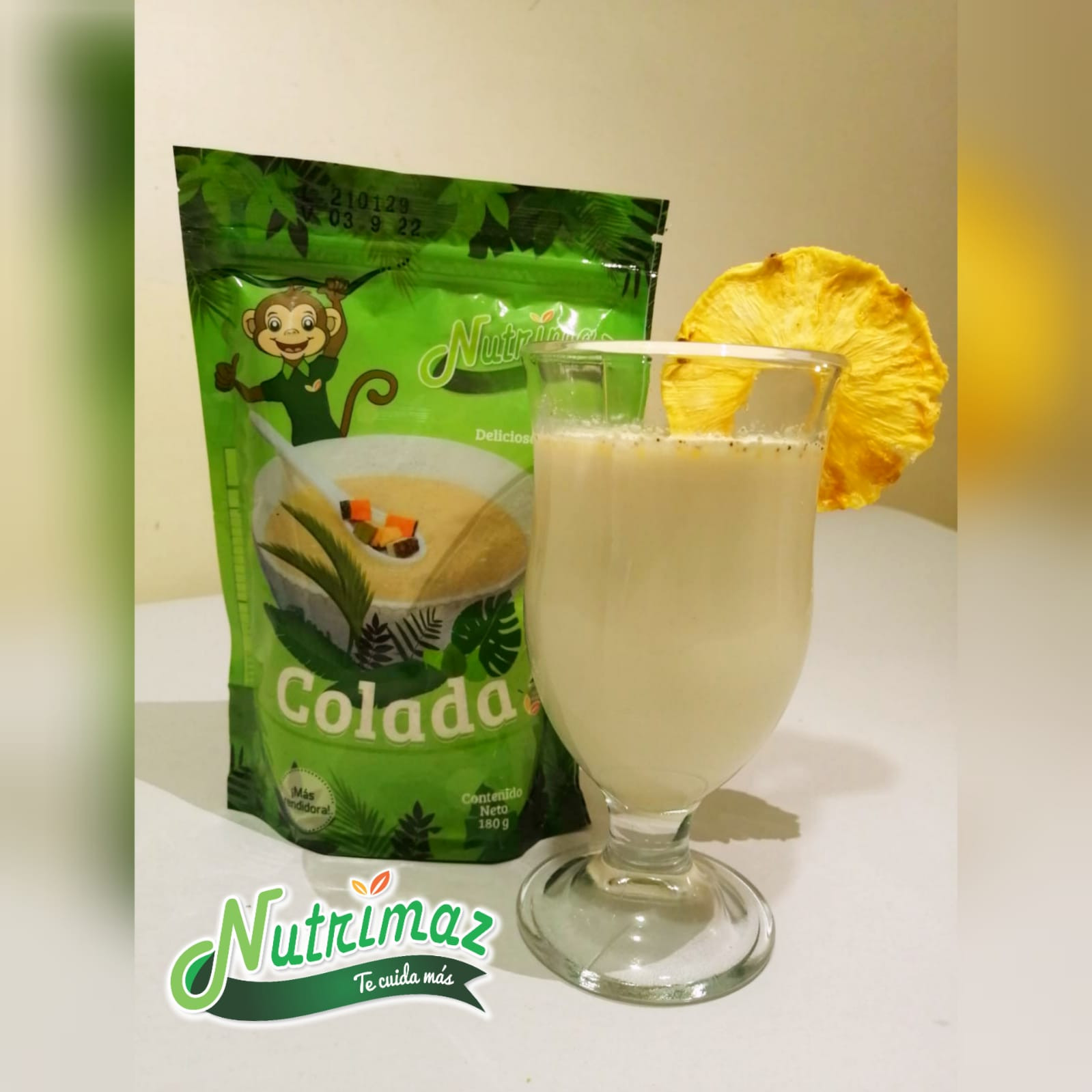Imagen Colada Saludable de ahuyama, yuca y plátano 180 g.