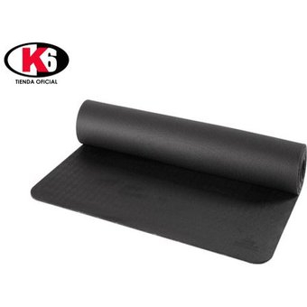 Imagen Colchoneta Yoga Mat Pilates  k6 Tapete Gimnasio de 4 MM (color negro)