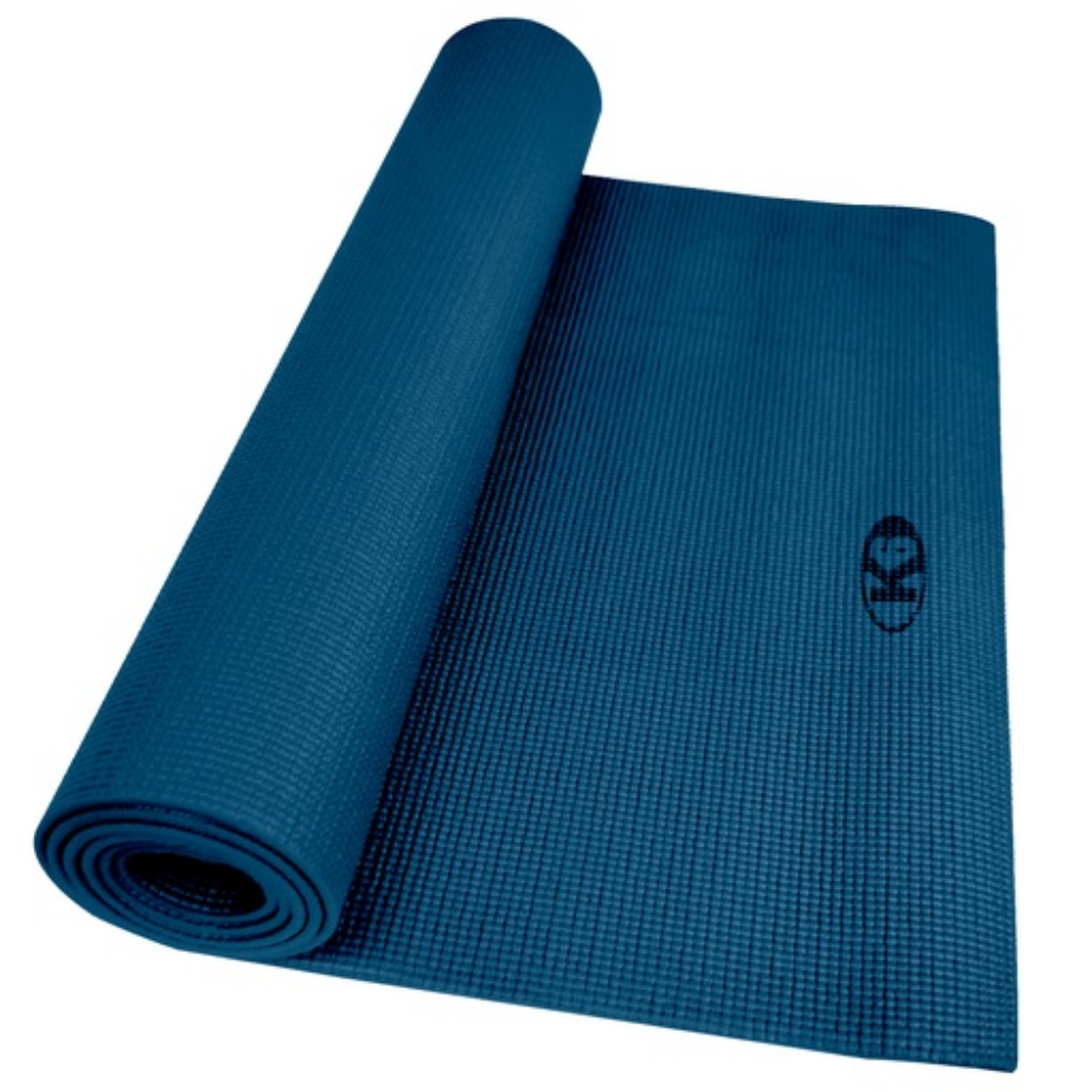 Imagen Colchoneta Yoga Mat Pilates k6 Tapete Gimnasio de 6mm (color azul)