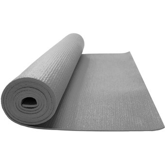 Imagen Colchoneta Yoga Mat Pilates Tapete Gimnasio de 5 MM K6 (Incluye bolso)  (color gris)  1