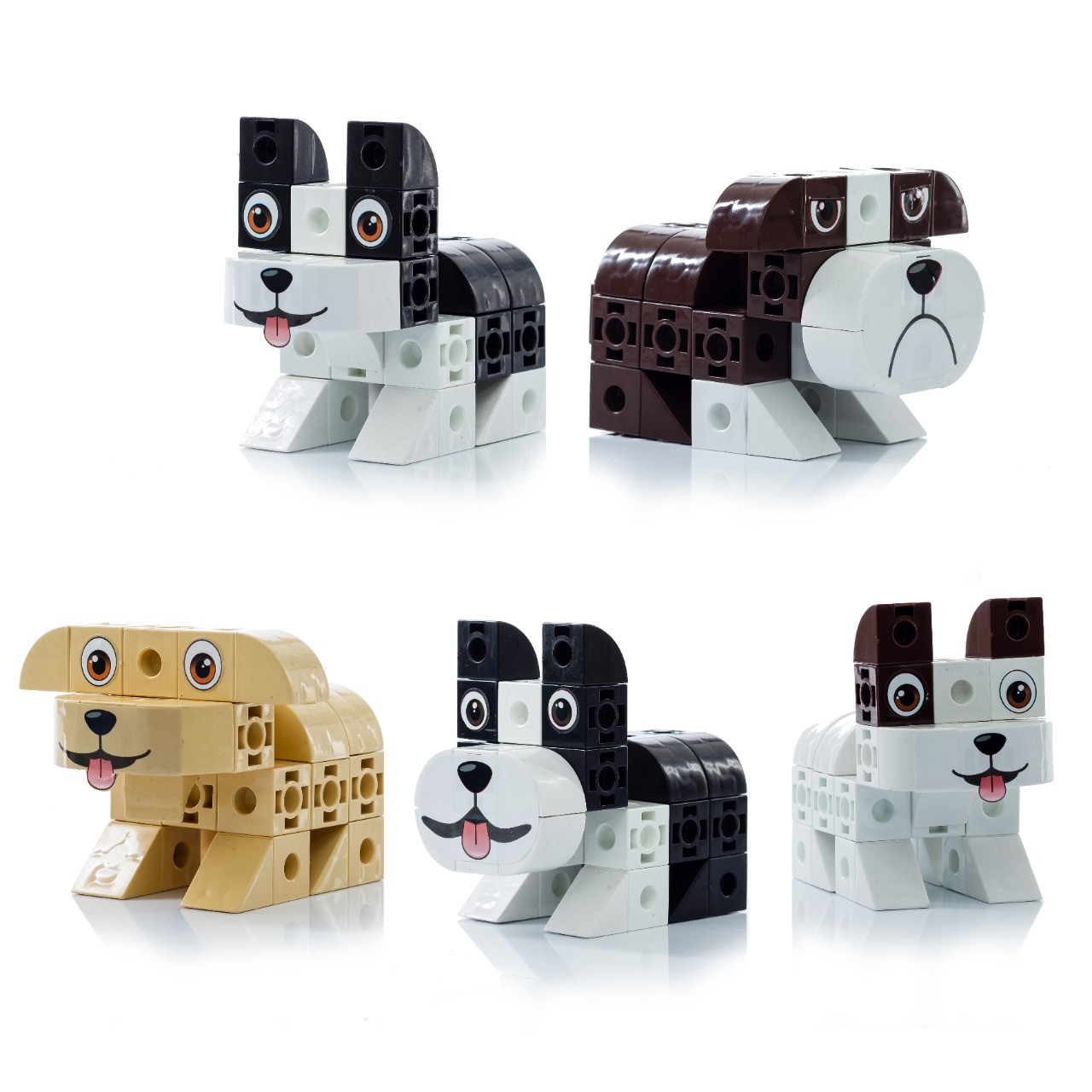 Imagen Colección 5 razas Perros Pet Cubics