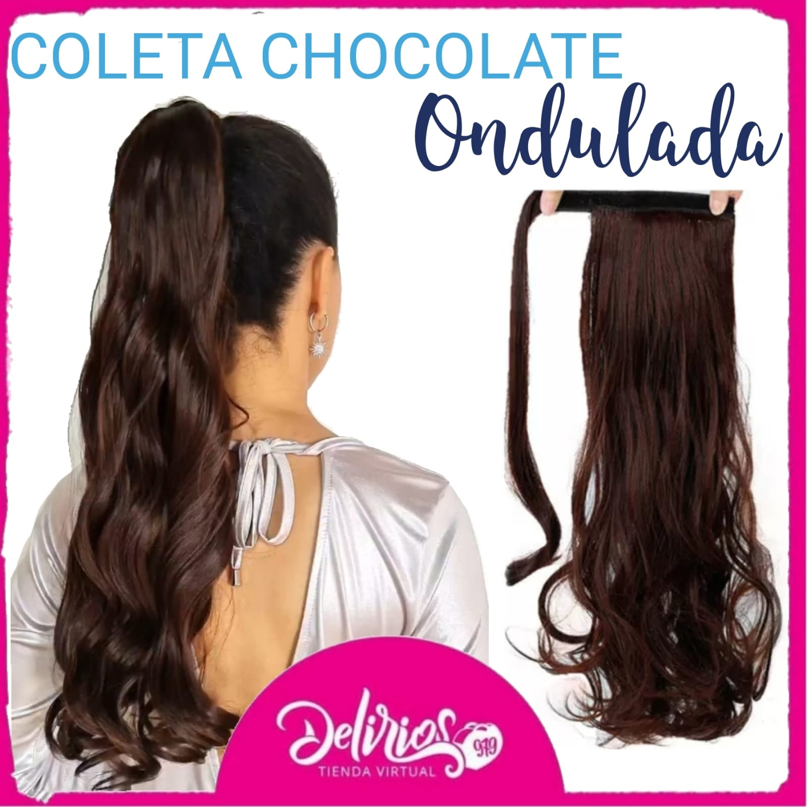 Imagen Coleta chocolate ondulada  1