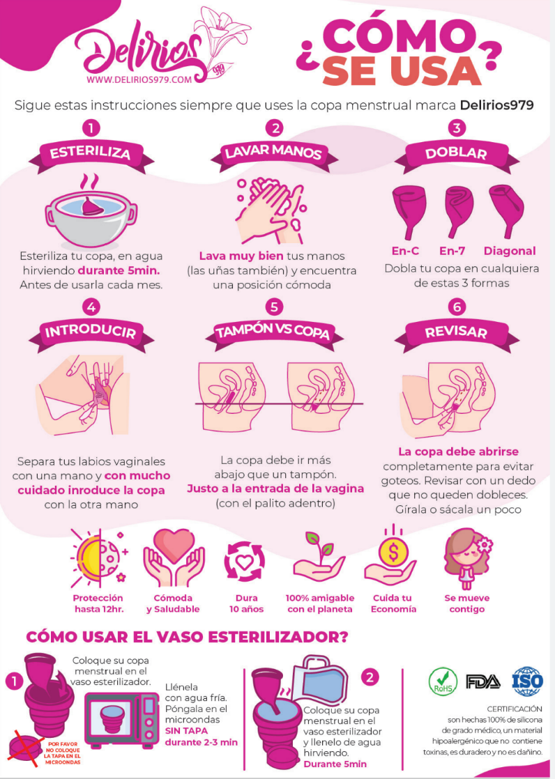 Imagen Combo Copa Menstrual Anatómica  10