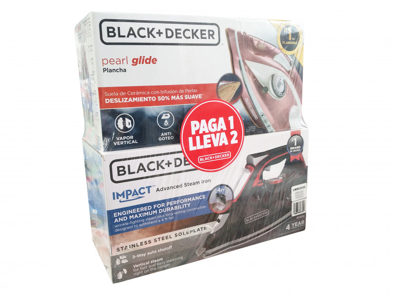 Plancha Black & Decker Pearl Glide IR23972