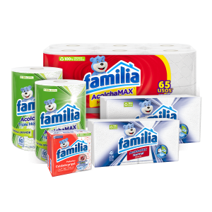 Papel Higiénico Húmedo Familia x 50 und: 36273 Cuidate en familia