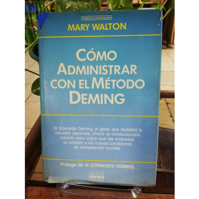 ImagenCOMO ADMINISTRAR CON EL MÉTODO DEMING - MARY WALTON