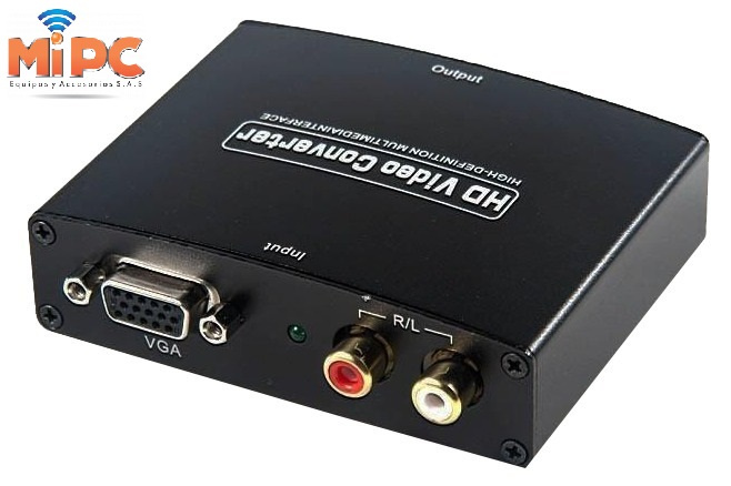 Imagen Convertidor Adaptador de Video VGA a HDMI 2