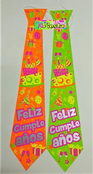 Imagen Corbatas Feliz Cumpleaños x12 und 3