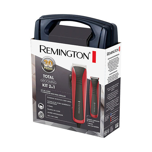Imagen Cortadora De Cabello Remington Total Grooming Kit con Detallador, HC4055T 6