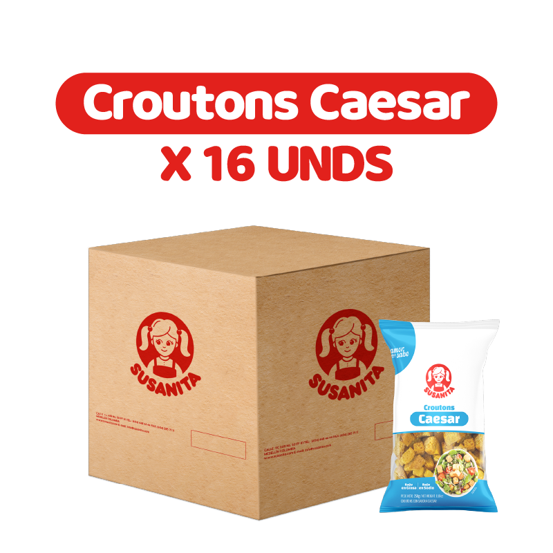 Imagen Croutons Caesar 250gr x16 unds 1