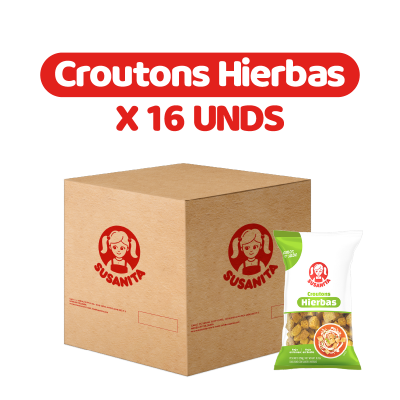 ImagenCroutons Hierbas 250gr x16unds
