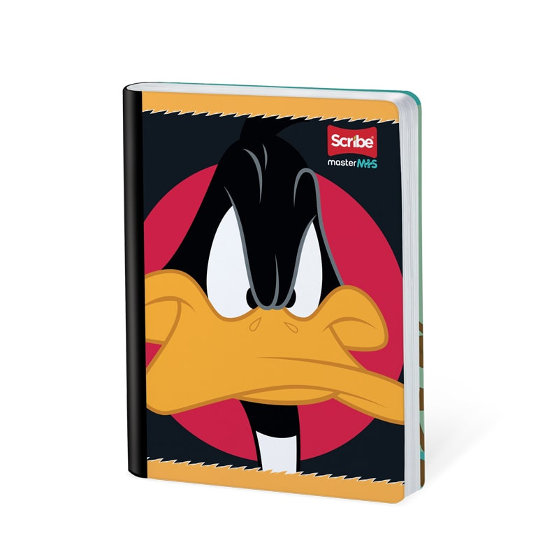 Imagen Cuaderno cosido 100h cuadros Looney Tunes