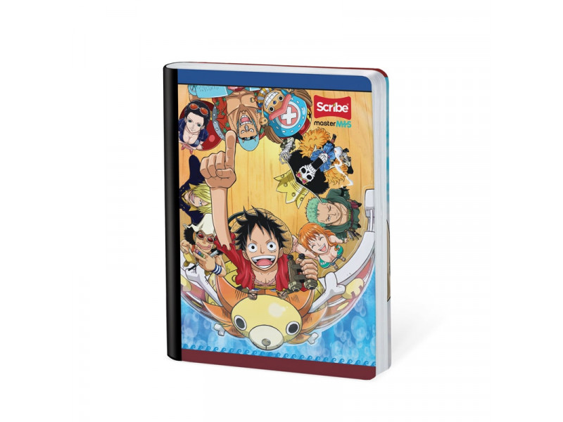 Cuaderno Cosido One Piece 100 Hojas Cuadros