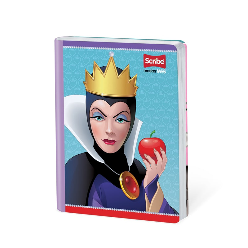 Imagen Cuaderno cosido 100h cuadros Villanas Disney 1