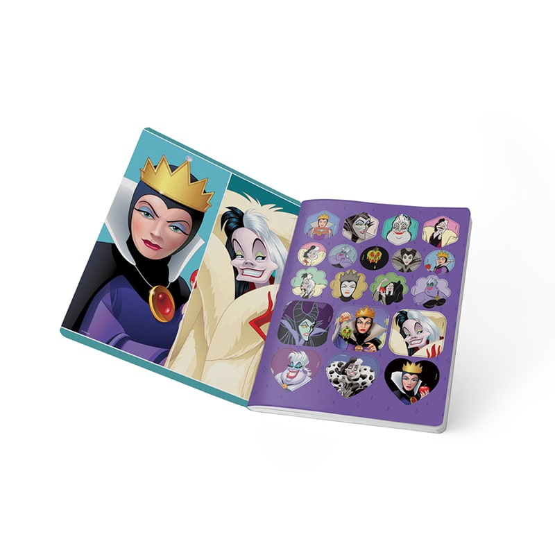 Imagen Cuaderno cosido 100h cuadros Villanas Disney 2