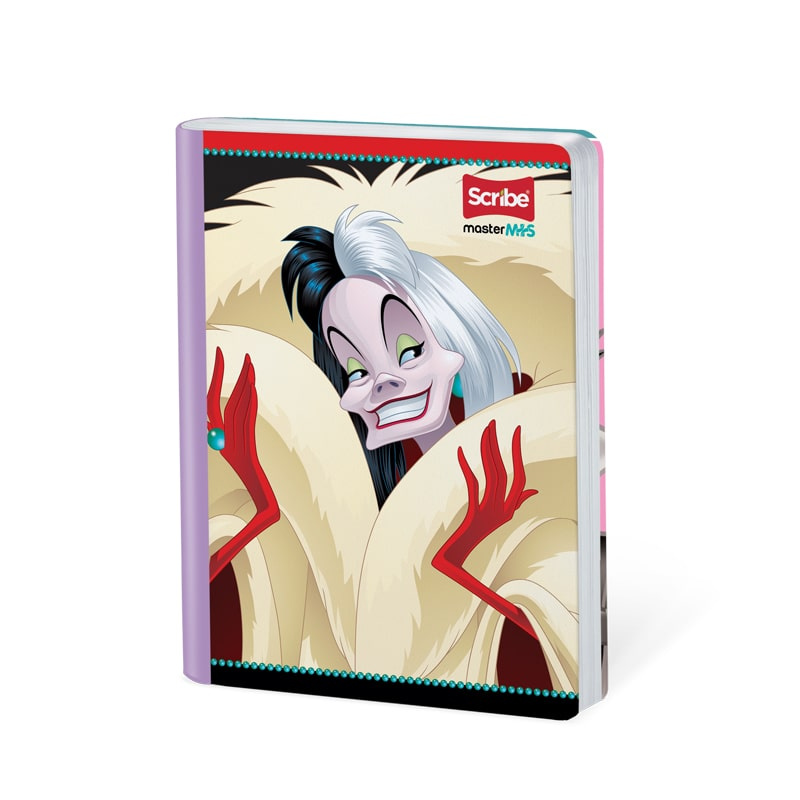 Imagen Cuaderno cosido 100h cuadros Villanas Disney 4