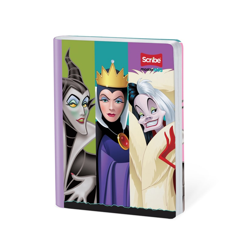 Imagen Cuaderno cosido 100h cuadros Villanas Disney 8