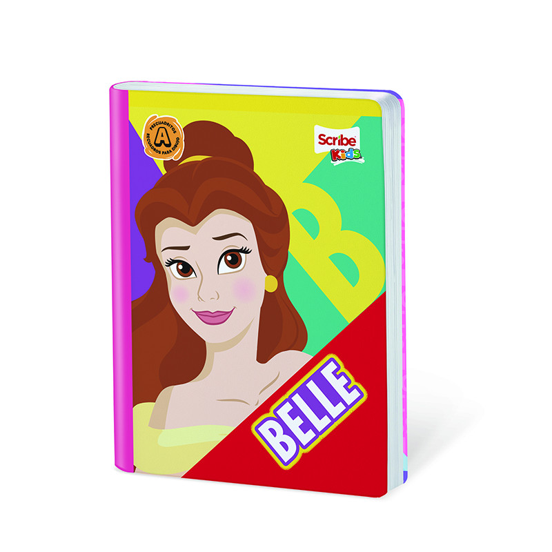 Imagen Cuaderno cosido 100h cubitos Princesas 5