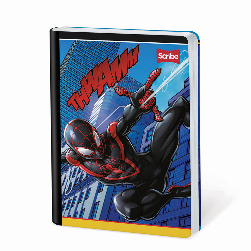 Imagen Cuaderno cosido 100h cubitos Spiderman 5