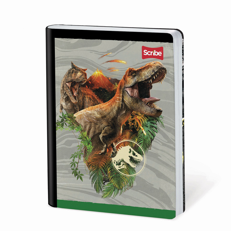 Imagen Cuaderno cosido 100h rayas Jurassic 5