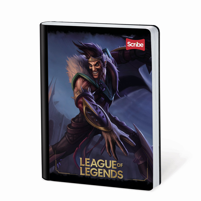 Imagen Cuaderno cosido 100h rayas League of legends 3