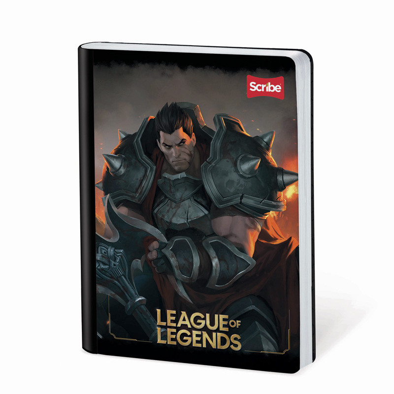 Imagen Cuaderno cosido 100h rayas League of legends 4