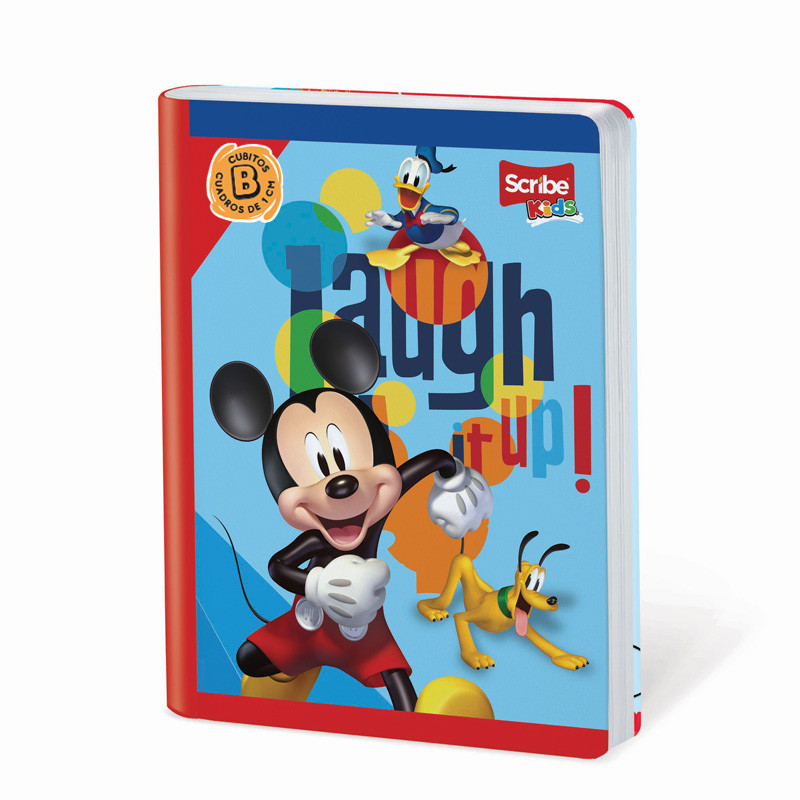 Imagen Cuaderno cosido 100h rayitas Casa de Mickey 5