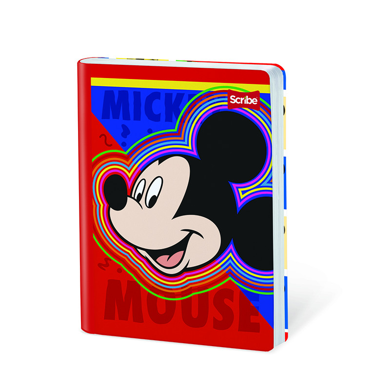 Imagen Cuaderno cosido 50h cuadros Mickey 8