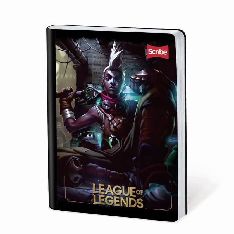 Imagen Cuaderno cosido 50h doblelínea League of legends 4