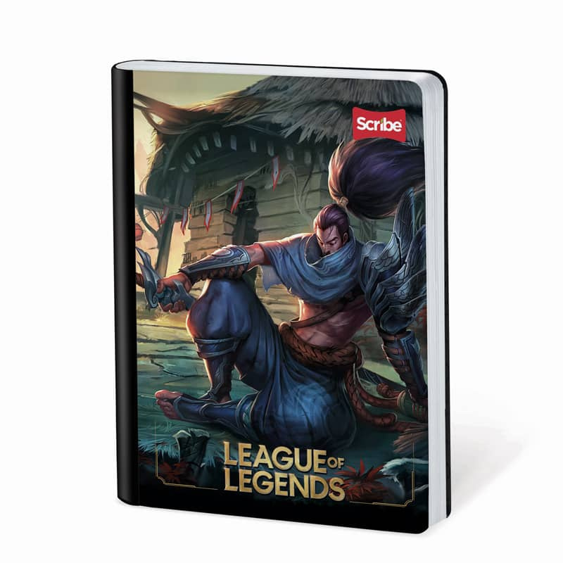 Imagen Cuaderno cosido 50h rayas League of legends 3