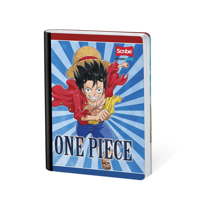 Imagen Cuaderno cosido 50h rayas One Piece