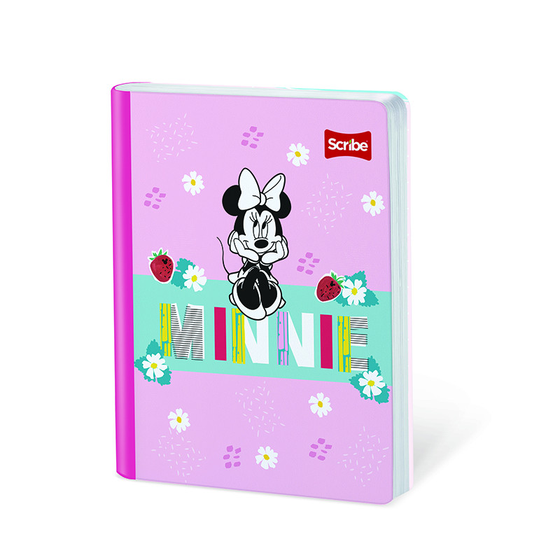 Imagen Cuaderno cosido grande 100h cuadros Minnie 4