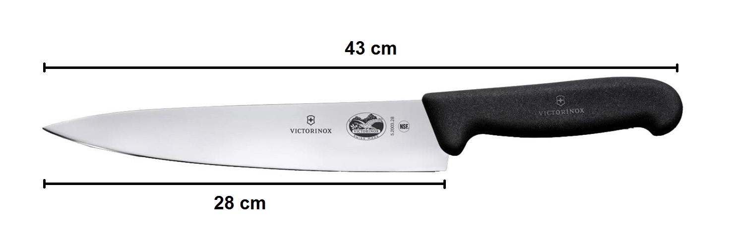 cuchillo victorinox chef 28 cm