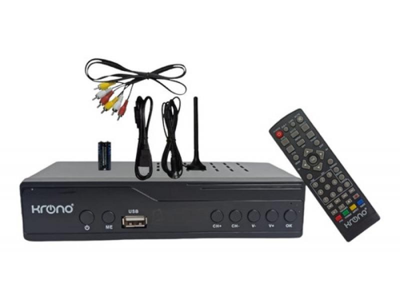 Mini TDT decodificador TV Señal Colombia HD Antena + Control
