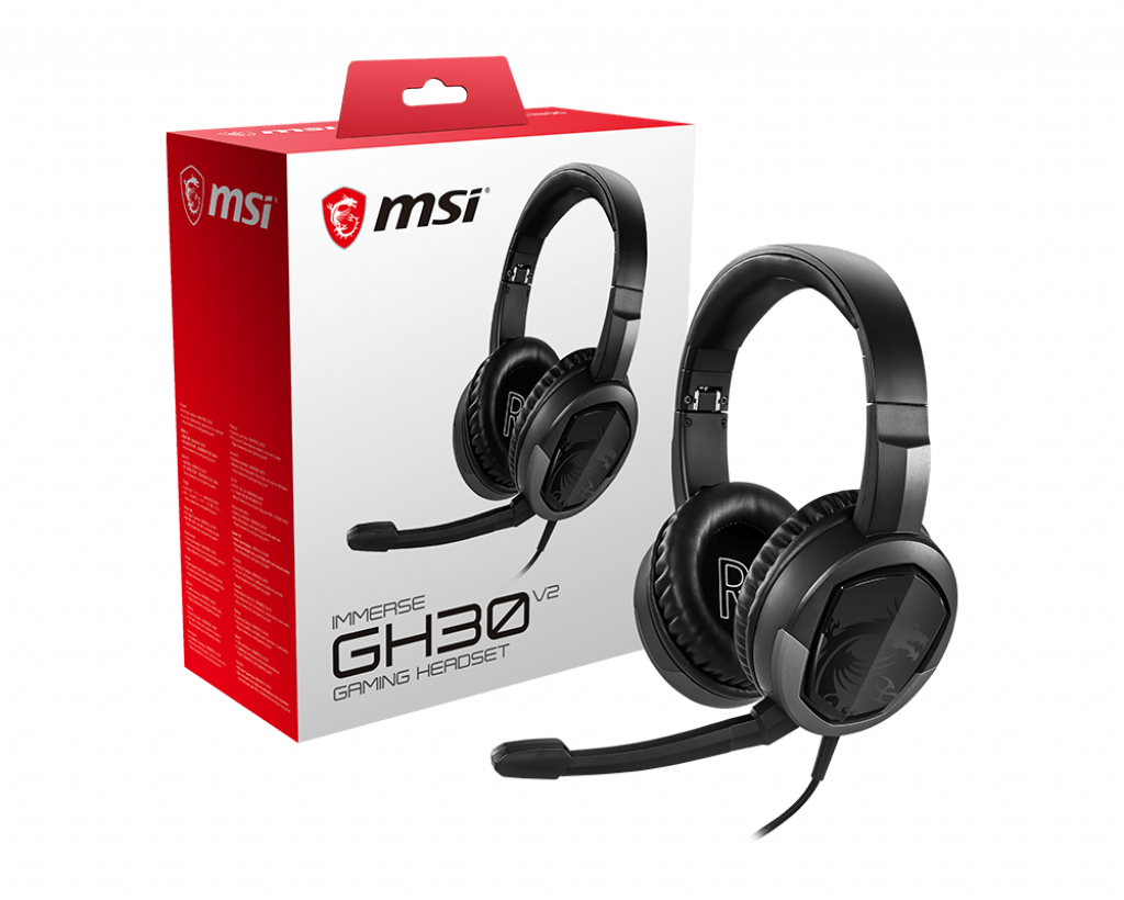 Imagen Diadema MSI GH30 Immerse Gaming Headset