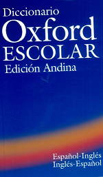 Imagen Diccionario Oxford Escolar Edición Andina