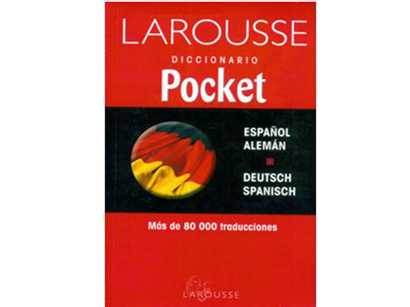Imagen Diccionario pocket español aleman
