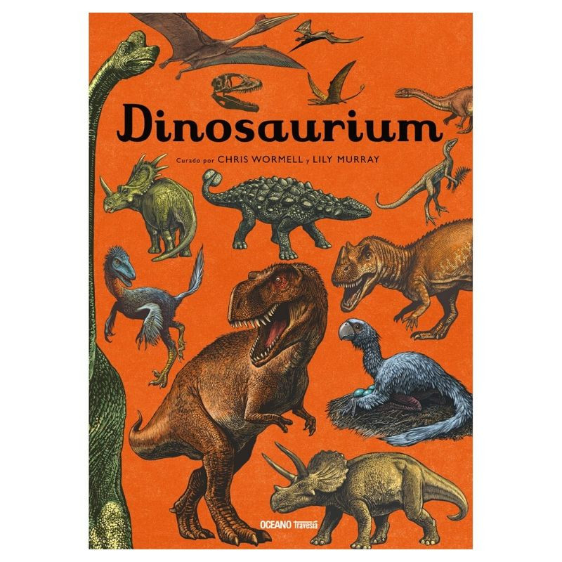 Imagen Dinosaurium. Chris Wormell - Lily Murray