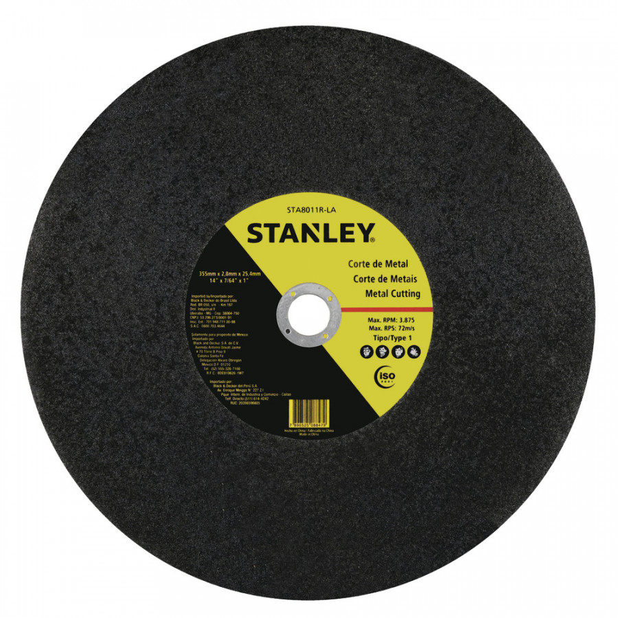ImagenDisco abrasivo 14" STA8011R-LA Stanley