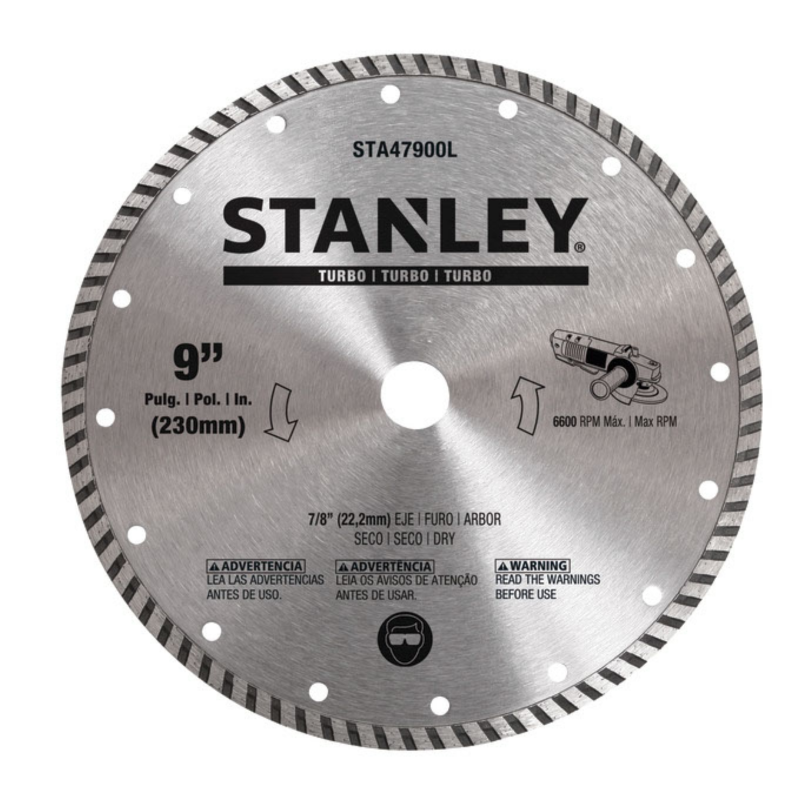 ImagenDisco diamantando 9" turbo STA47900L Stanley