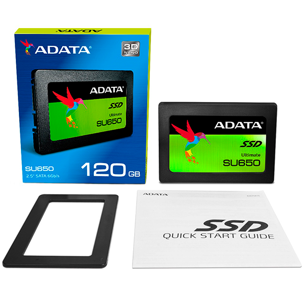 Imagen Disco Solido SSD Adata SU 650 120 Gigas 3