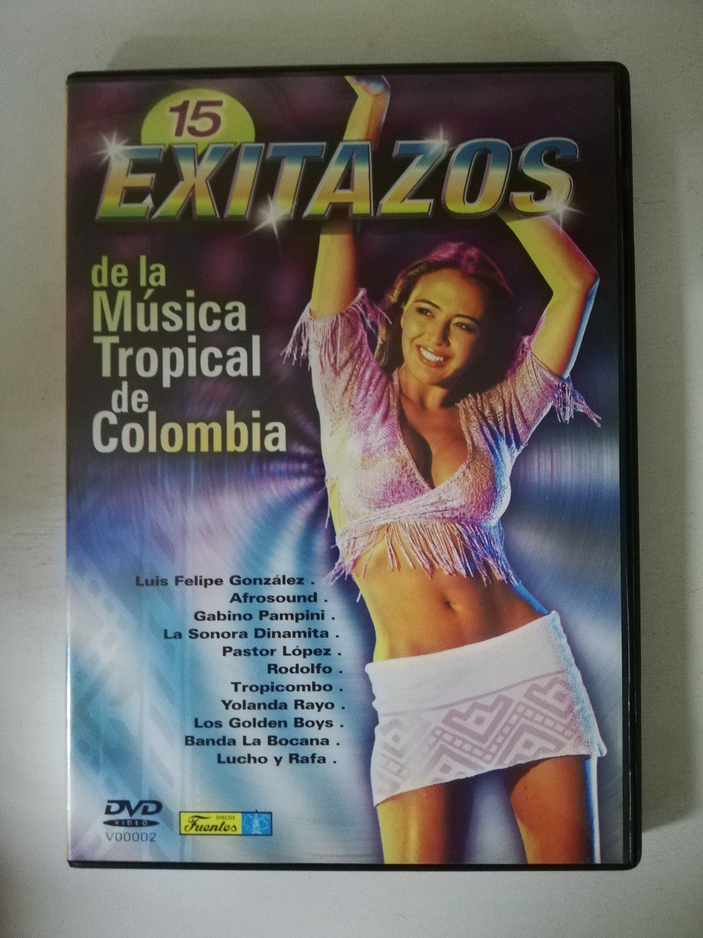 Imagen DVD 15 EXITAZOS DE LA MÚSICA TROPICAL DE COLOMBIA 1